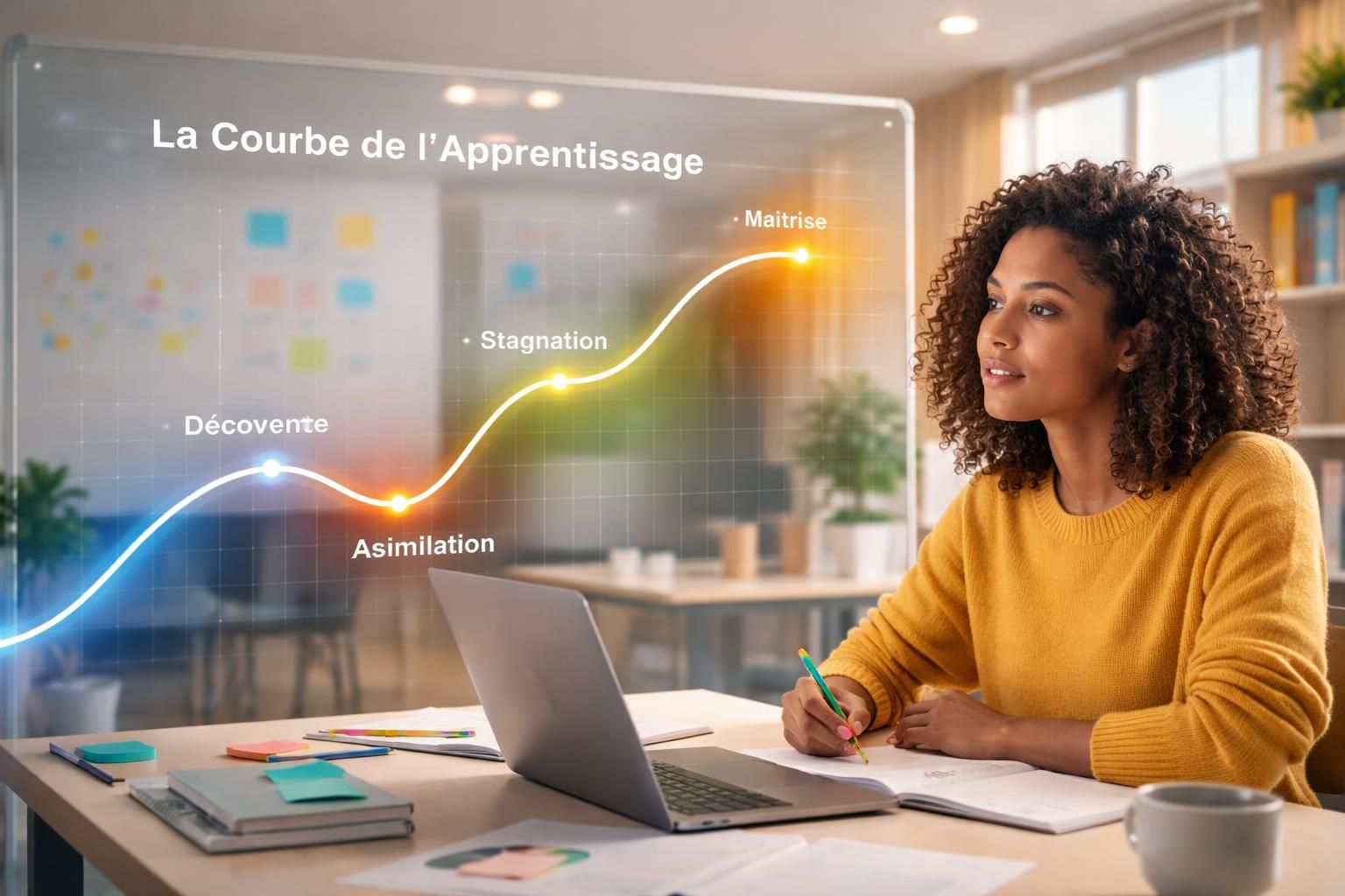 découvrez les différentes phases de la courbe de l'apprentissage pour optimiser votre progression et réussir efficacement votre formation.