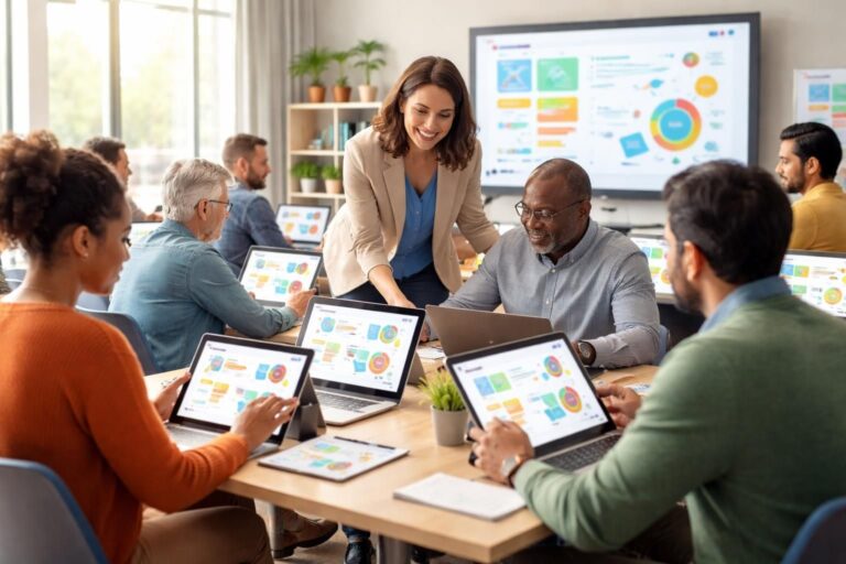 découvrez comment les living worksheets transforment la formation en ligne grâce à leurs fiches interactives, rendant l'apprentissage plus engageant et efficace.