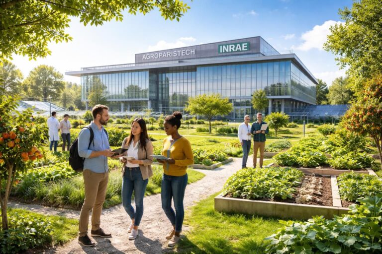 agroparistech et inrae collaborent étroitement sur le campus agro paris saclay pour renforcer la recherche et l'innovation dans les sciences agronomiques et environnementales.